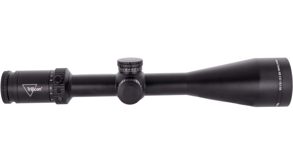 Trijicon Credo HX 2.5-15x56mm 30mm Tube Rifle Scope, Second Focal Plane