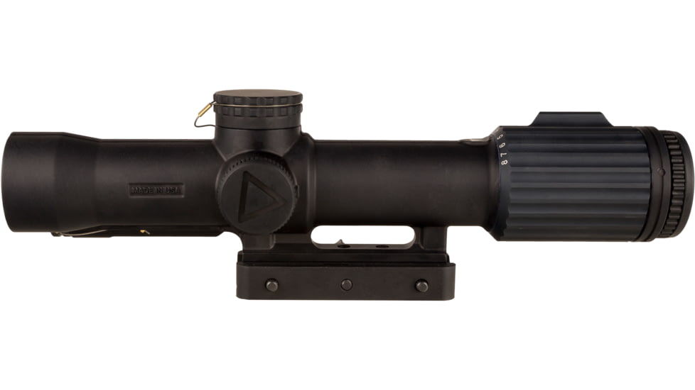 Trijicon VCOG Q-LOC Rifle Scope, 1-8x28mm, FFP, Red MRAD Segmented Circle/Crosshair Reticle, 2400014