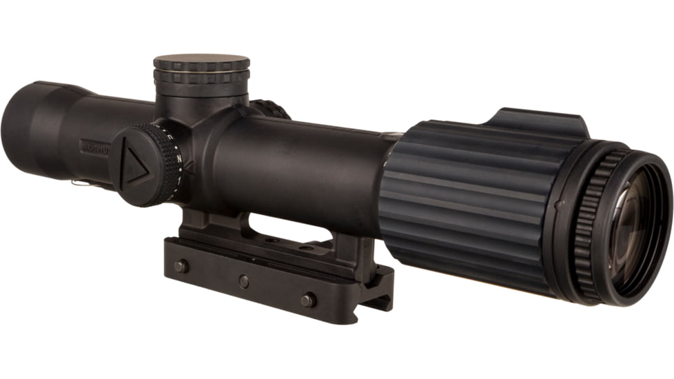 Trijicon VCOG Q-LOC Rifle Scope, 1-8x28mm, FFP, Red MRAD Segmented Circle/Crosshair Reticle, 2400014