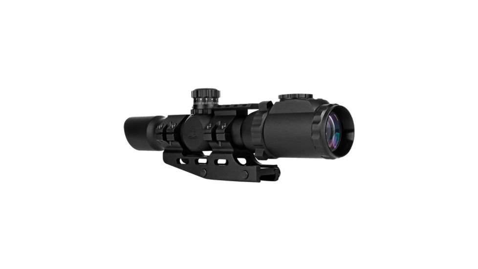 Trinity Force Assault 1-4x28 V2 Scope, Black, Dot Dot Reticle, SR12S1428BH-V2