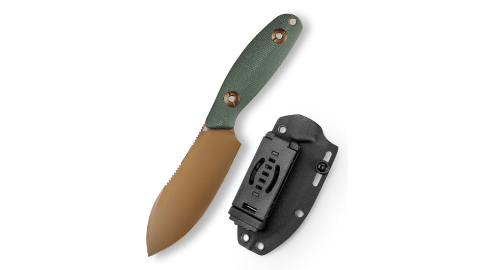 TRIVISA Aubergine Fixed Blade GrnMic