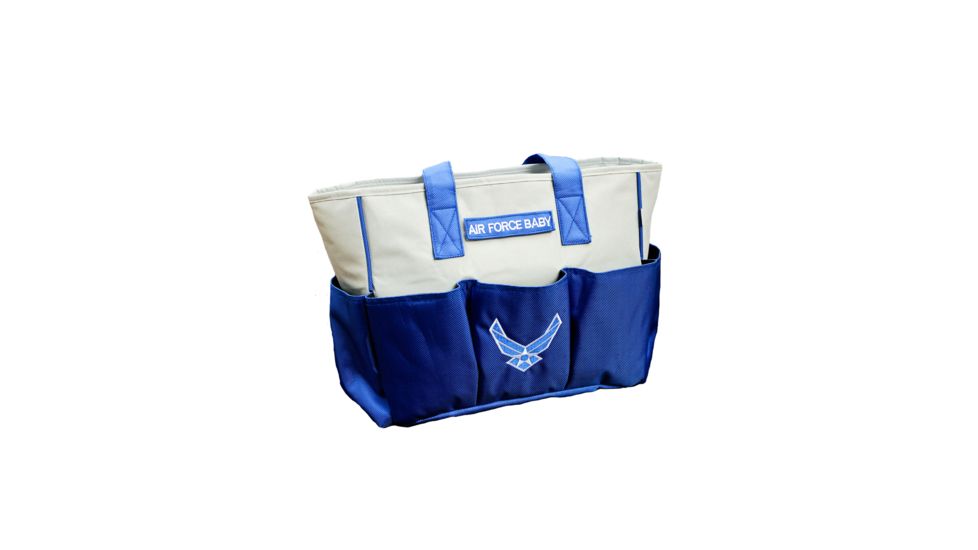Trooper Clothing Air Force Diaper Bag w/ Changing Pad, Blue 3756