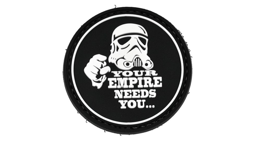 Trooper Clothing Empire Needs You Patch, Multicolor PVC-9679