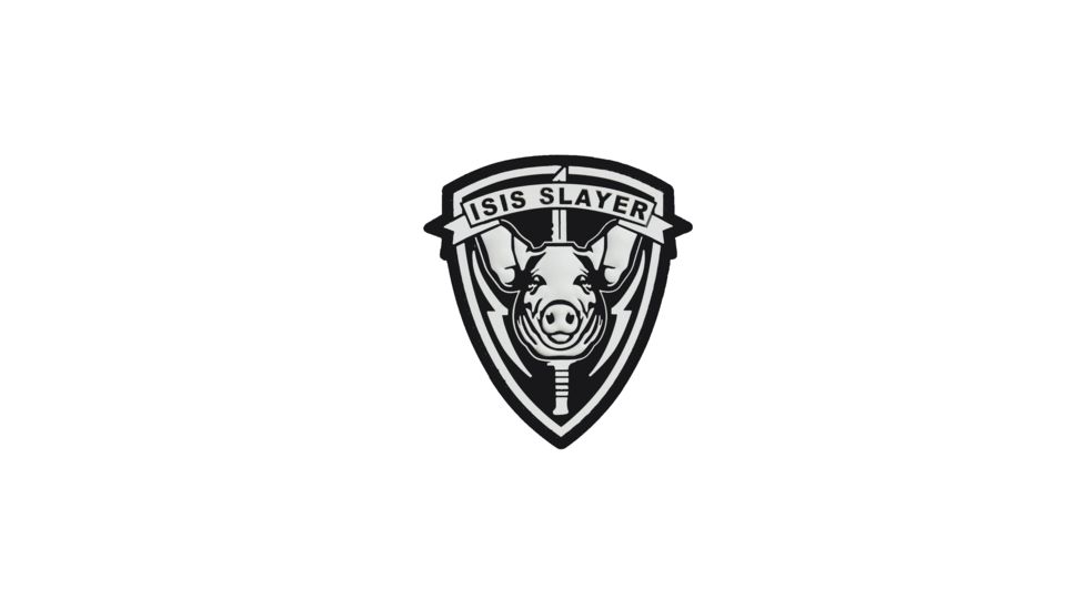 Trooper Clothing ISIS Slayer PVC Patch, Multicolor PVC-9654