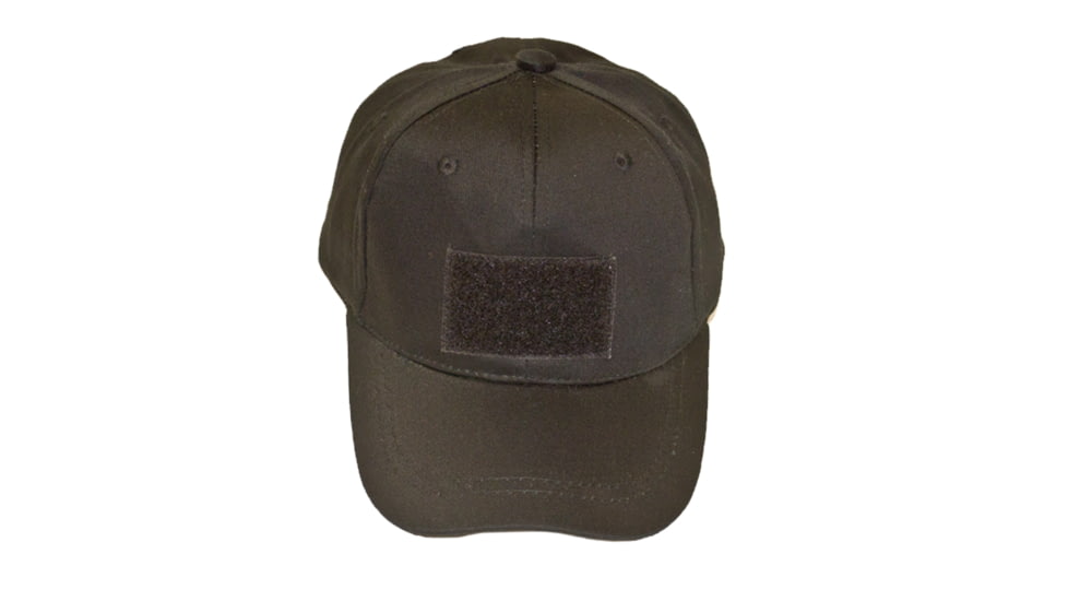 Trooper Clothing Kids 6 Panel Tactical Cap,Stealth Black, Black, One Size 9407