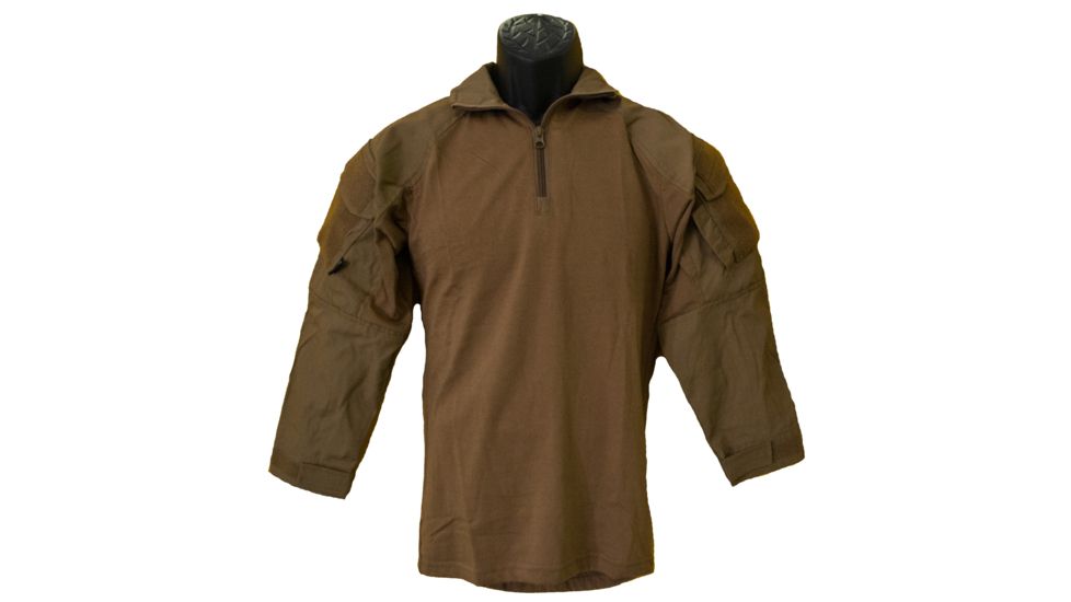 Trooper Clothing Youth Gen II Overwatch Combat Shirt - Kids, Coyote, Large, 14-16 9304-9304- L