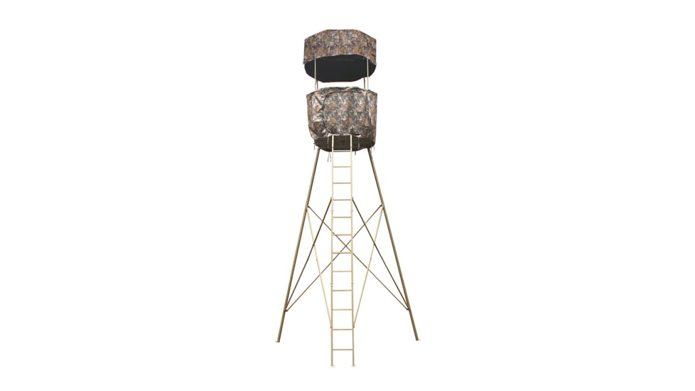 Trophy Treestands Longview Tree Stand, Trophy Bark Pattern, 15ft, TT815