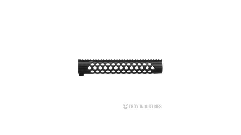 Troy 12.6in Trx 308 Battle Rail Extreme Dpms Low Profile - Black STRX-E3D-12BT-00