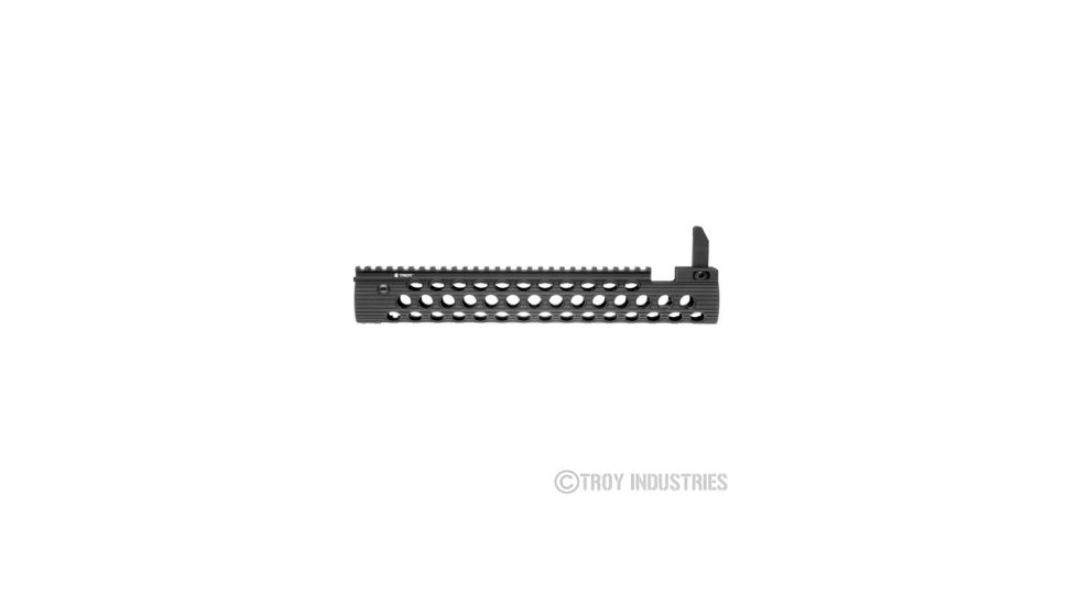 Troy 13.8in Alpha Rail W/ Sight, Black, NSN - 1005-01-621-9173, STRX-AL1-13BT-00