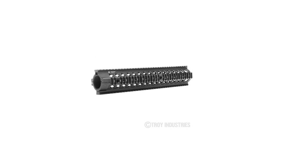 Troy 13.8in Mrf-308 Battle Rail Dpms Lp - Black SRAI-308-D3BT-00