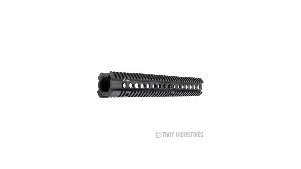Troy 13.8in Mrf-308 Battle Rail Dpms Lp - Black SRAI-308-D3BT-00
