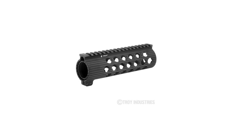 Troy 7.2in Trx 308 Battle Rail Extreme Dpms Low Profile - Black STRX-E3D-72BT-00