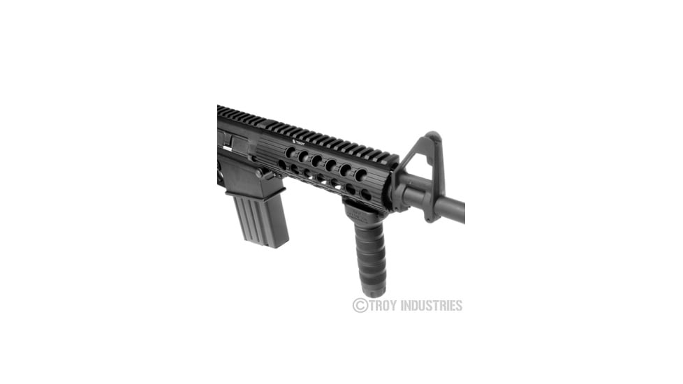 Troy 7.2in Trx 308 Battle Rail Extreme Dpms Low Profile - Black STRX-E3D-72BT-00