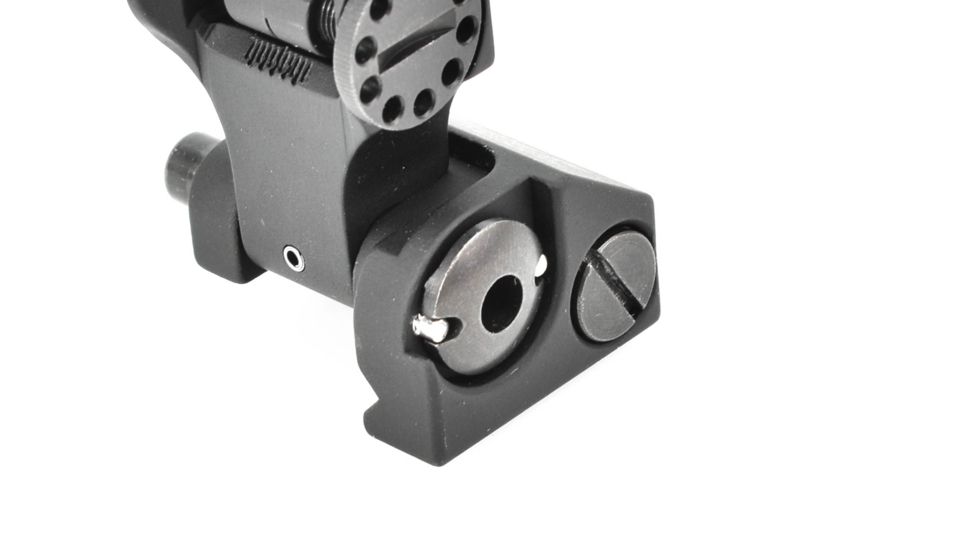 Troy Rear Folding Battle Sight, T6 Aircraft Aluminum, Black, FBS-R0BT-00