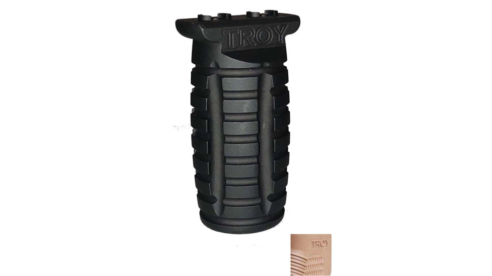Troy Industries SOCC VFG 3in Vertical Forward Grip, Robust Low Profile, FDE, SGRP-FG3-F0FT-00