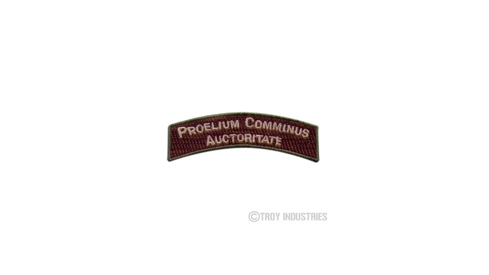 Troy Patch- Proelium Comminus Auctoriate Banner SPAT-PAT-000T-00