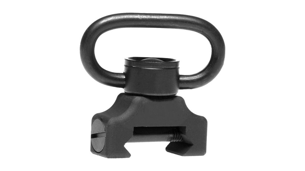 Troy Q.D. 360 Push Button Sling Mount, w/Heavy Duty 360 desgrees Push Button Swivel, Black PBS-00BT-00