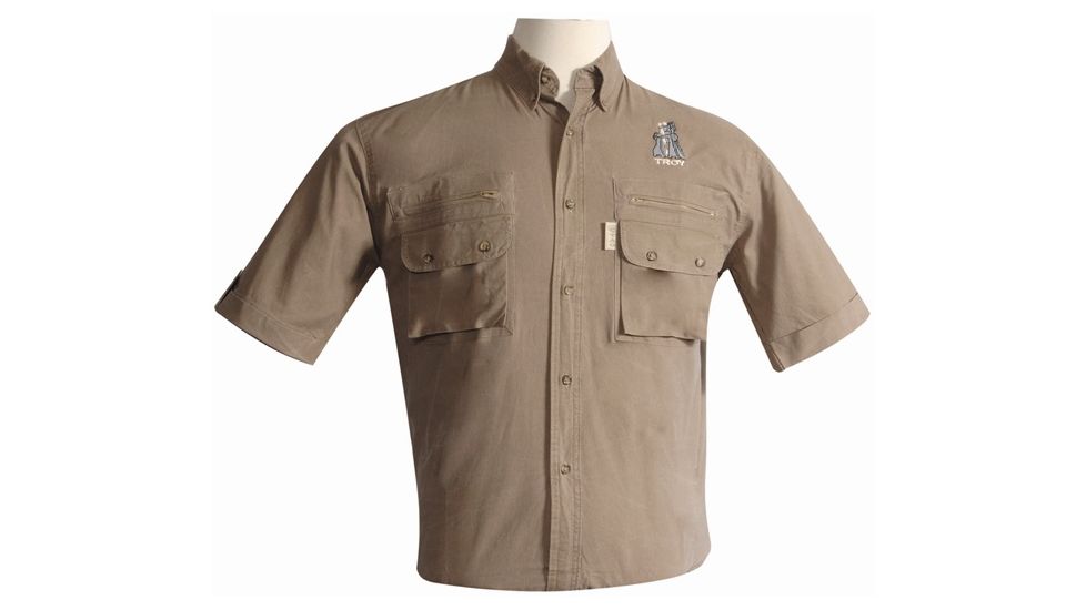 Troy TAG Safari Shirt - SS - Khaki