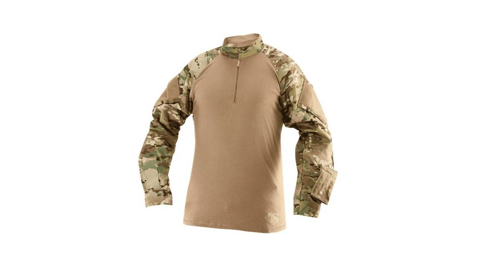 TRU-SPEC 1/4 Zip Tactical Response Shirt - Men's, Extra Small, Regular, Multicam/Coyote, 2568002