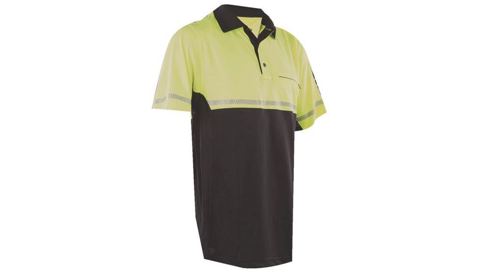 Tru-Spec 24-7 Series Bike Performance Shirt w/Reflective Tap, S/S, Black, XS 4324002