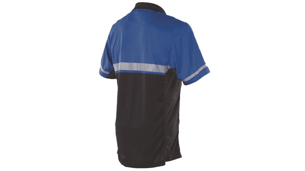 Tru-Spec 24-7 Series Bike Performance Shirt w/Reflective Tap, S/S, Royal Blue, XS 4550002