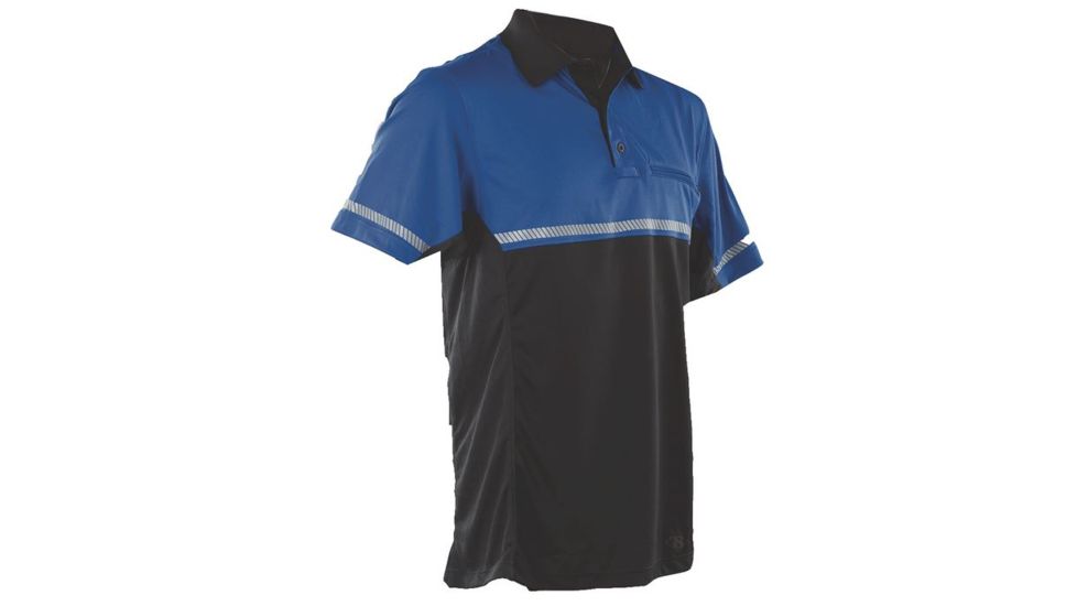 Tru-Spec 24-7 Series Bike Performance Shirt w/Reflective Tap, S/S, Royal Blue, XS 4550002
