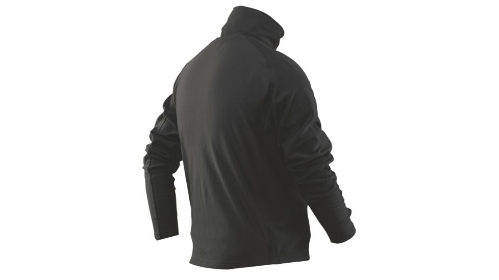 Tru-Spec 24-7 Grid Fleece Pullover 94/6 Polyester/Spandex, Black, 3XLarge Regular 2426008