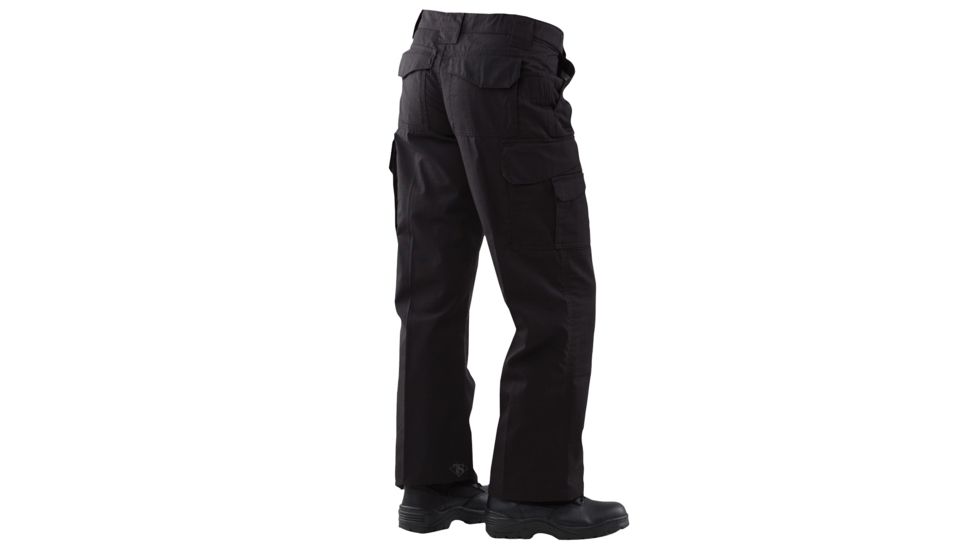 Tru-Spec 24-7 Ladies Tactical Pants 65/35 Polyester/Cotton Rip-Stop, Black, 0 1096001