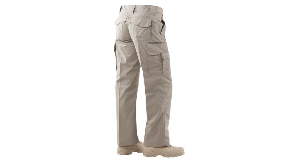 Tru-Spec 24-7 Ladies Tactical Pants 65/35 Polyester/Cotton Rip-Stop, Khaki, 0 1095001