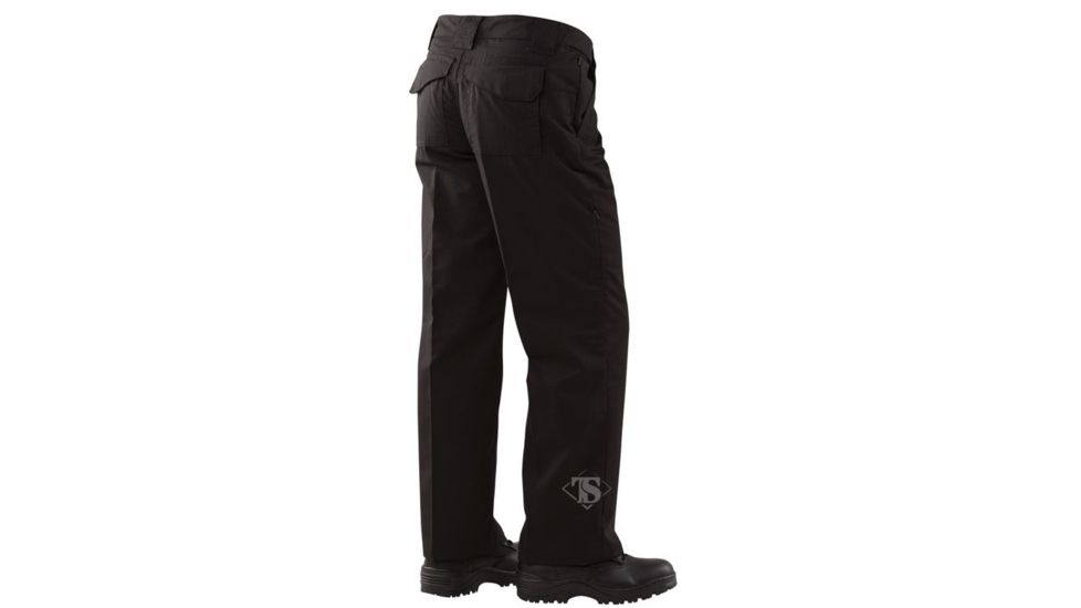 Tru-Spec 24-7 Ladiesft Classic Pants, Teflon, PolyCotton RipStop, Black, Size 24 1194013