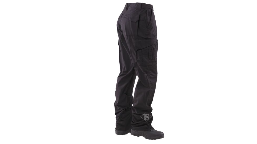 Tru-Spec 24-7 Men's EMS Pants, Teflon, PolyCotton RipStop, Black, 28x37 1121082