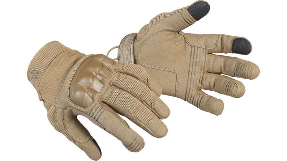 TRU-SPEC Impact Armor Shell Gloves - Mens, Tan, Small, 3839003