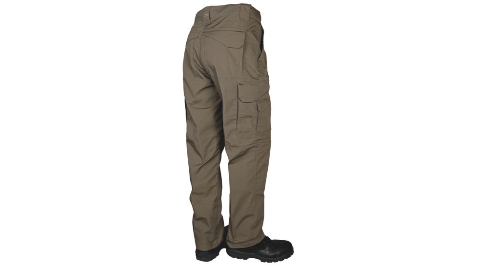 Tru-Spec Men's Original Tactical Pants 6.5oz. 65/35 Polyester/Cotton Rip-Stop, 24-7 Series, Earth, 40 1122028