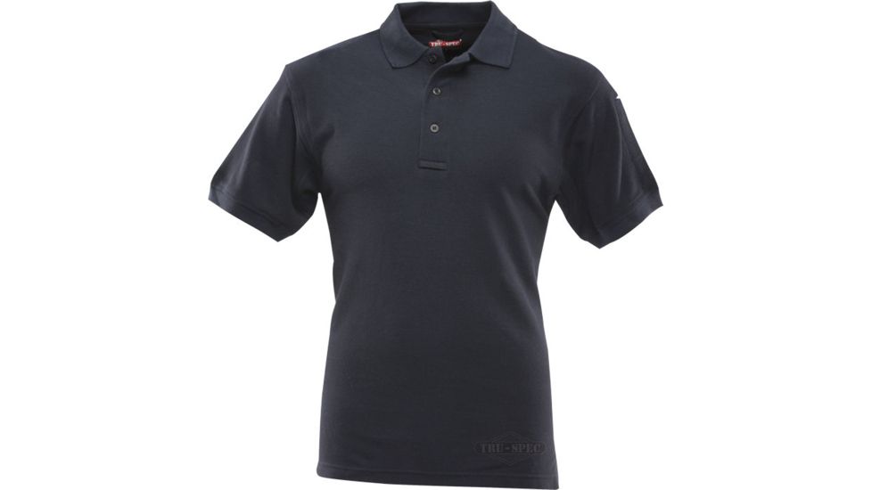 Tru-Spec Men's Short Sleeve Classic Polo, Navy, 4XL 4412009