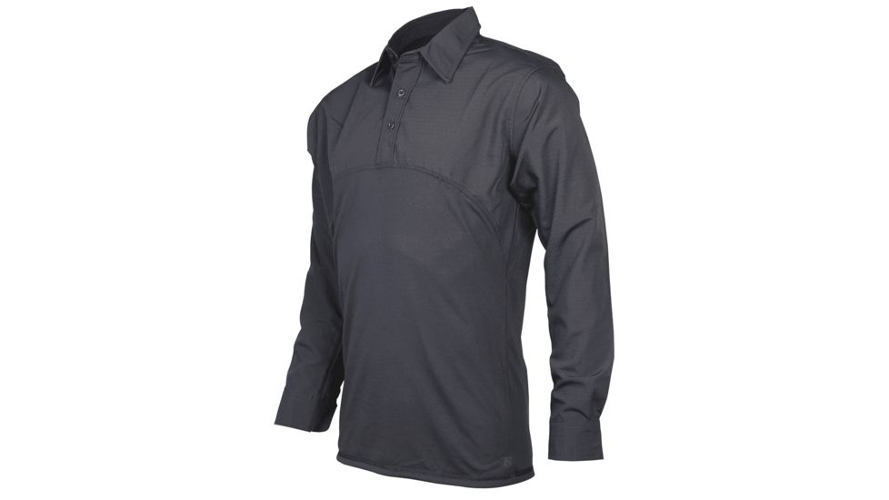 Tru-Spec Men's T.R.U. Defender Shirt, 65/35 Polyester/Cotton Rip-Stop, Black, 2XL 2517027