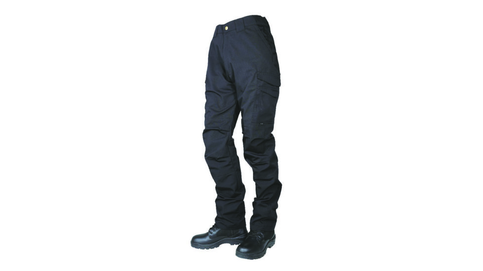 Tru-Spec Mens Guardian Tac Pants, Polyester/Cotton Rip-Stop, 24-7 Series, Black, 32, 1462024