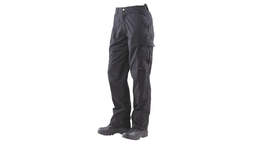 Tru-Spec Simply Tactical Black Poly Cotton Rip Stop with Cargo Pocket, W 28 U 37 1024082