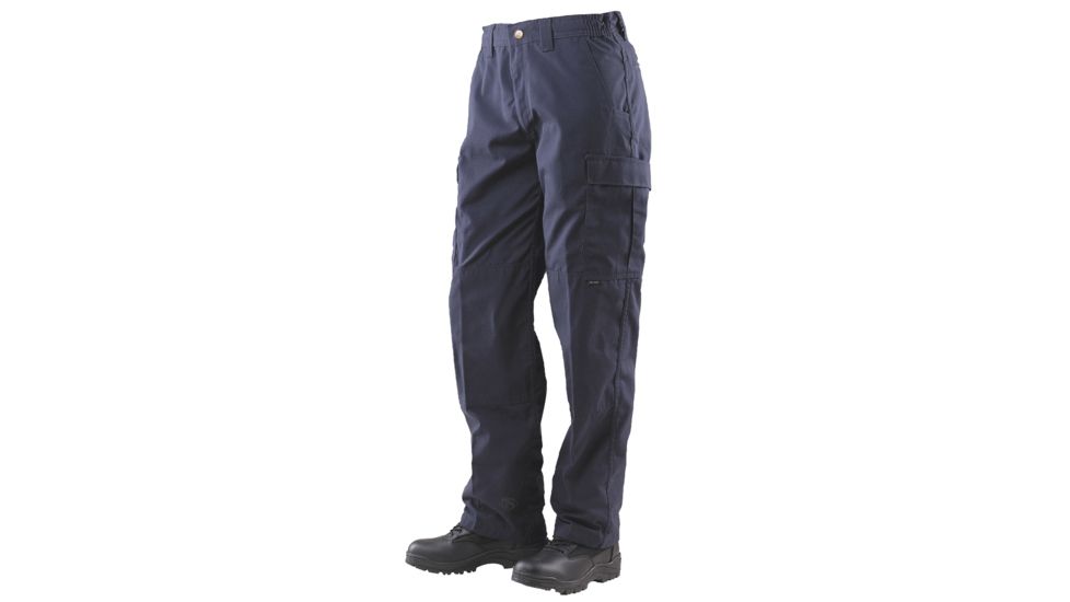 Tru-Spec Simply Tactical Navy Poly Cotton Rip Stop with Cargo Pocket, W 52 U 37 1025094