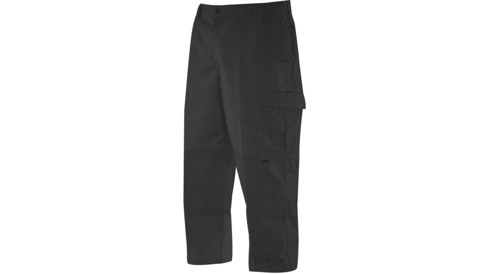 Tru-Spec Simply Tactical Black Poly Cotton Rip Stop with Cargo Pocket, W:28 U:37 1024082
