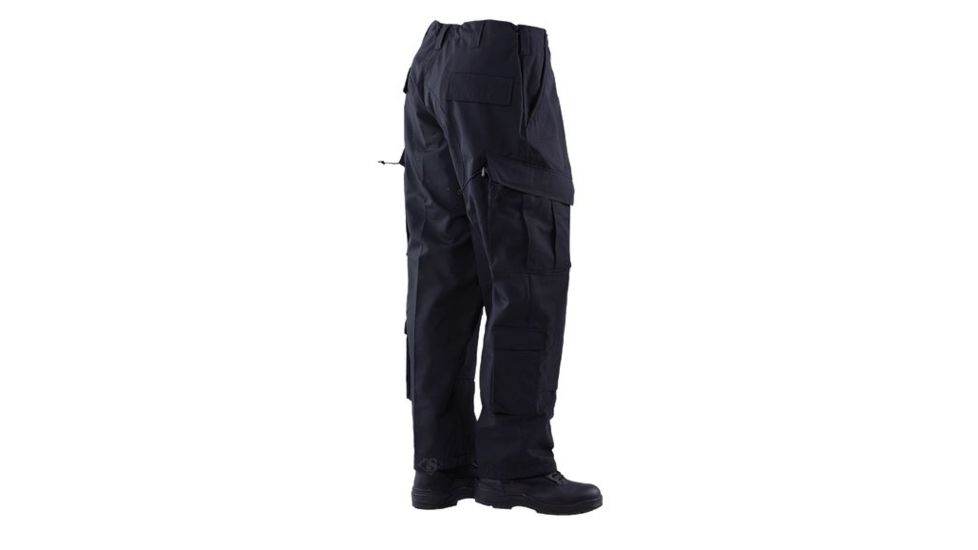 TRU-SPEC TAC T.R.U. Cotton/Nylon Ripstop Trousers - Men's, Black, Large, Regular, 1392005