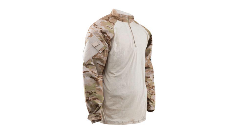 TRU-SPEC 1/4 Zip Tactical Response Shirt - Men's, Medium, Regular, MultiCam Arid/Sand, 2536004