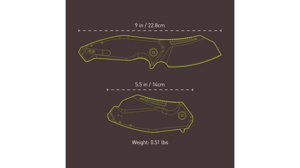 TRUE MAAR 3.5in Folding Knife