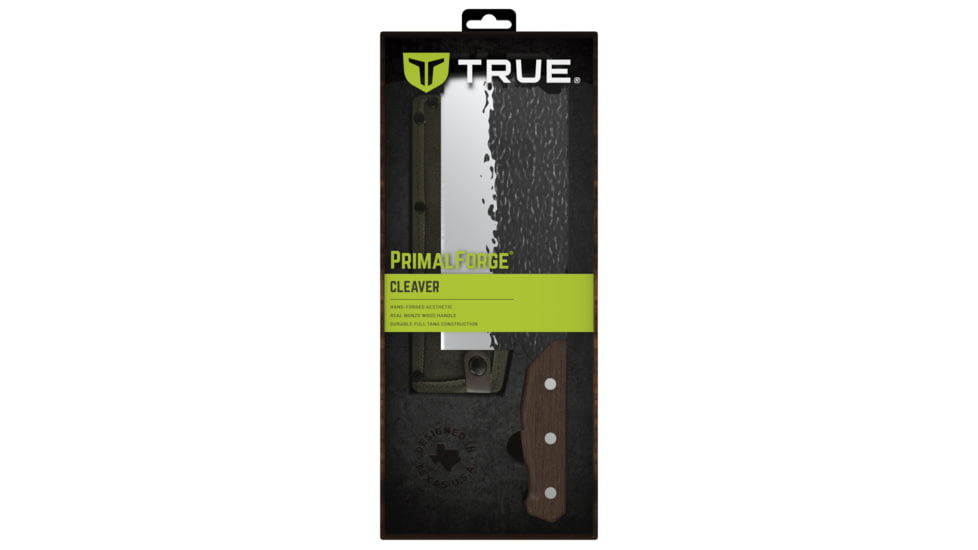 TRUE Primal Forge Cleaver Kitchen Knife