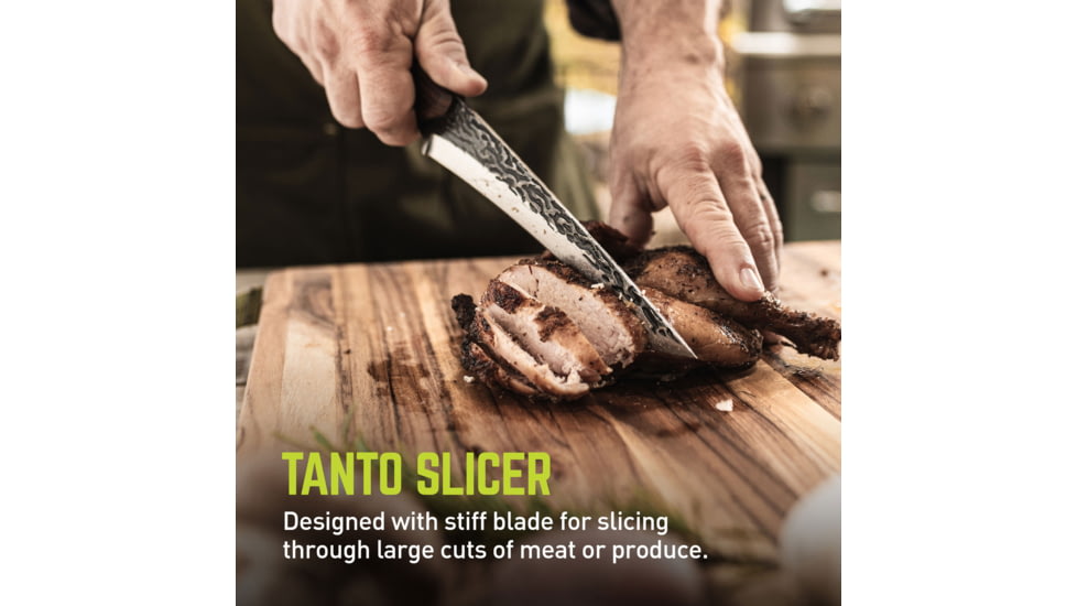 TRUE Primal Forge Tanto Slicer Kitchen Knife