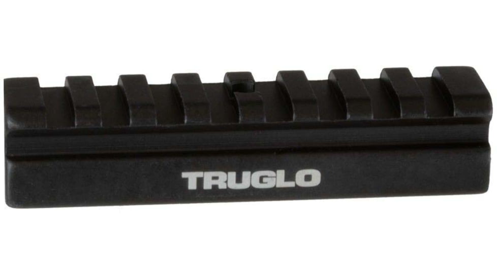 TruGlo 3/8 In. to Picatinny Mounting Adapter, Black Finish, TG-TG8953B