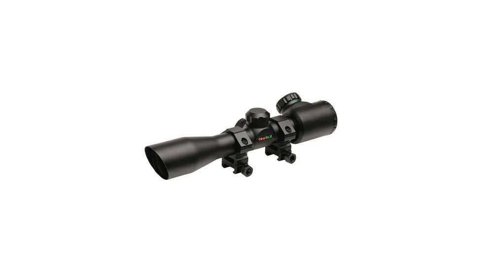 TruGlo 4x32 Rifle Scope w/ Rings, TG8504B3L