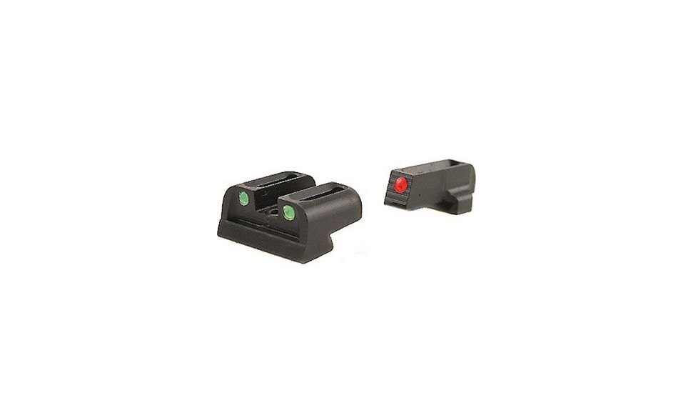 TruGlo Fiber Optic Set, Handgun, Sig No. 6 Front, No. 8 Rear, TG-TG131S2