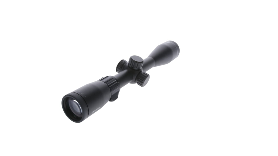 TruGlo Intercept Rifle Scope 4-12x44mm Illuminated BDC Reticle One Inch Tube Matte Black Finish, TG-TG8541BIB