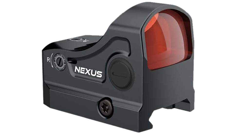 TruGlo Nexus Red Dot Matte Black 1x 22mm 3 MOA Red Dot Reticle, TGTG8322B