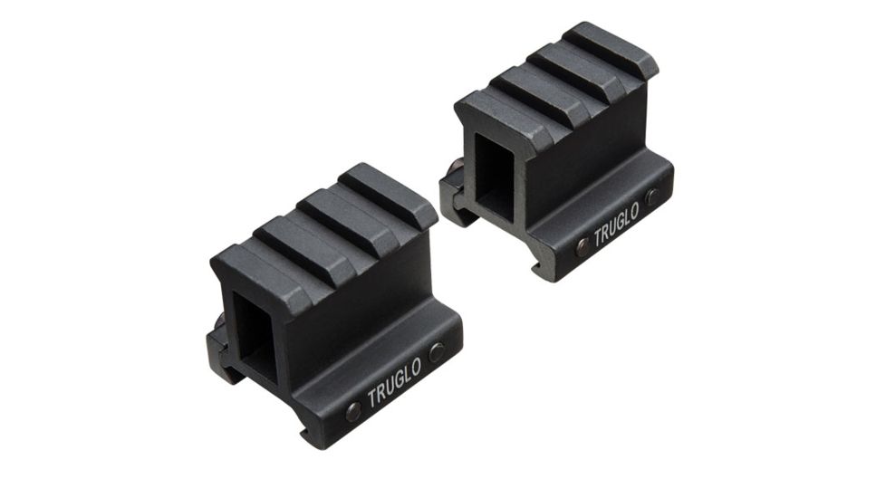 TruGlo Riser Mnt Picatinny 1inch 2-pcs, TG-TG8992B
